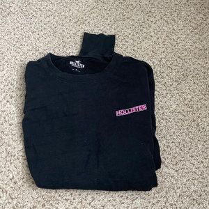 hollister long sleeve crop top